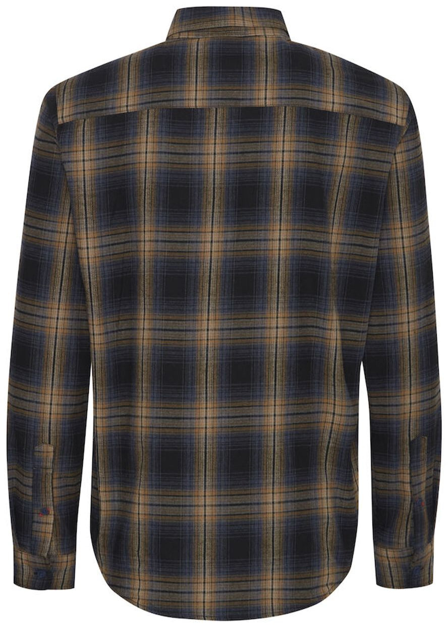 Brushed Cotton Checked Shirt