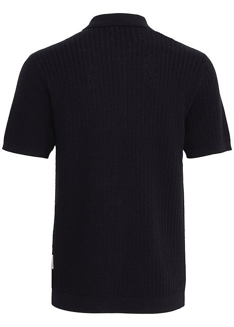 Polo Shirt Knit Dark Navy