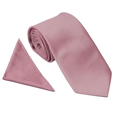 Plain Twill Tie & Pocket Square Set
