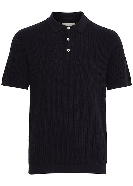 Polo Shirt Knit Dark Navy