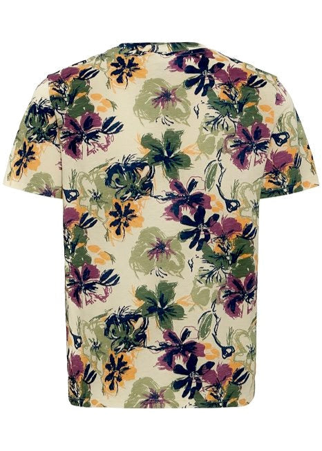 Flower T-Shirt Purple & Green
