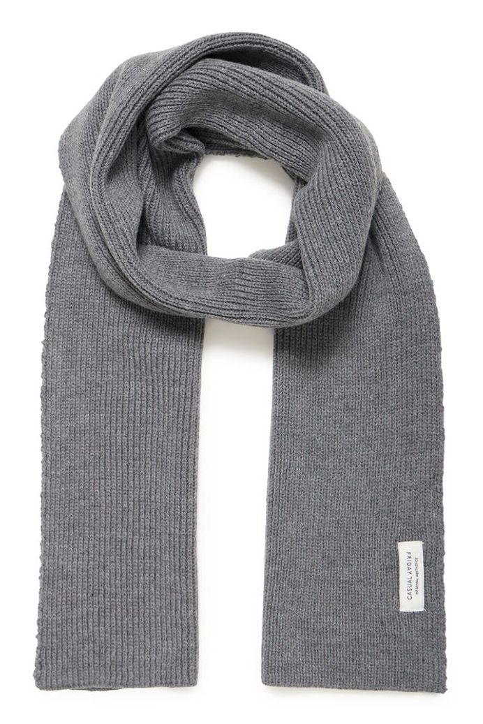 Lambswool Scarf Grey