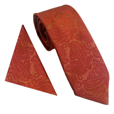 Paisley Tie & Pocket Square Set