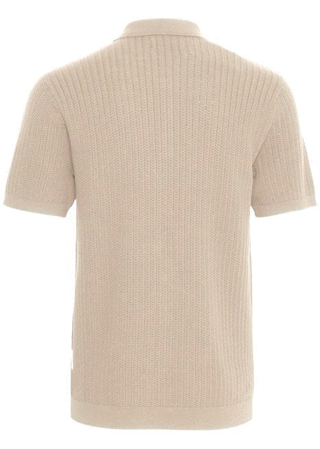 Polo Shirt Knit Sandstone
