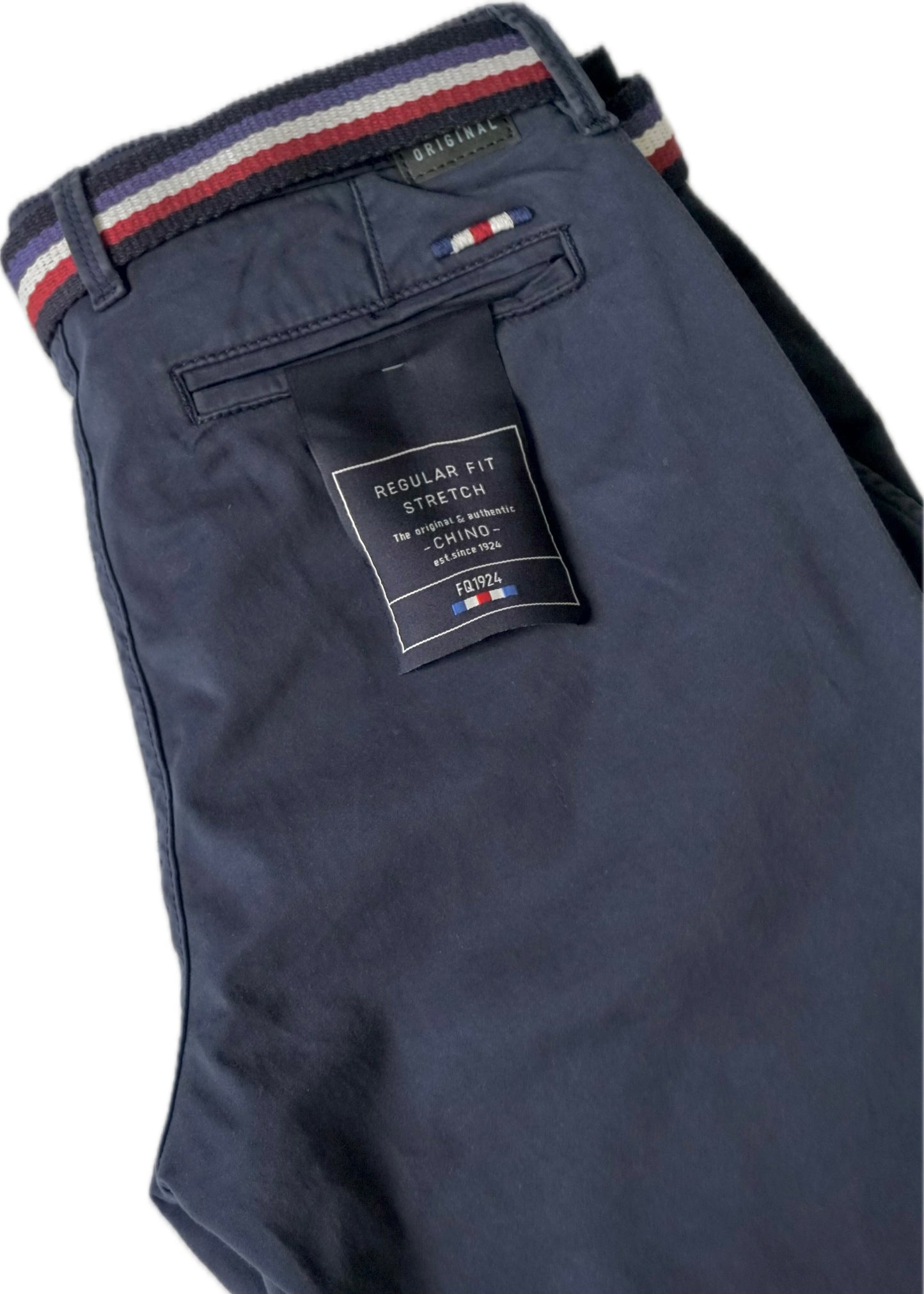 FQ1924 Regular Fit Chino Navy