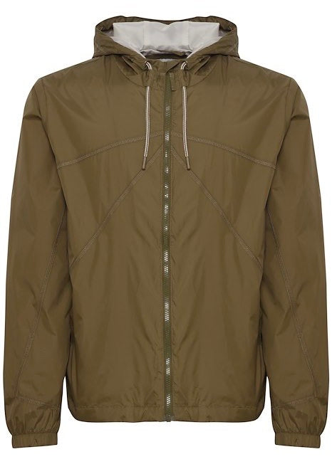 Water-resistent men's jacket in khaki