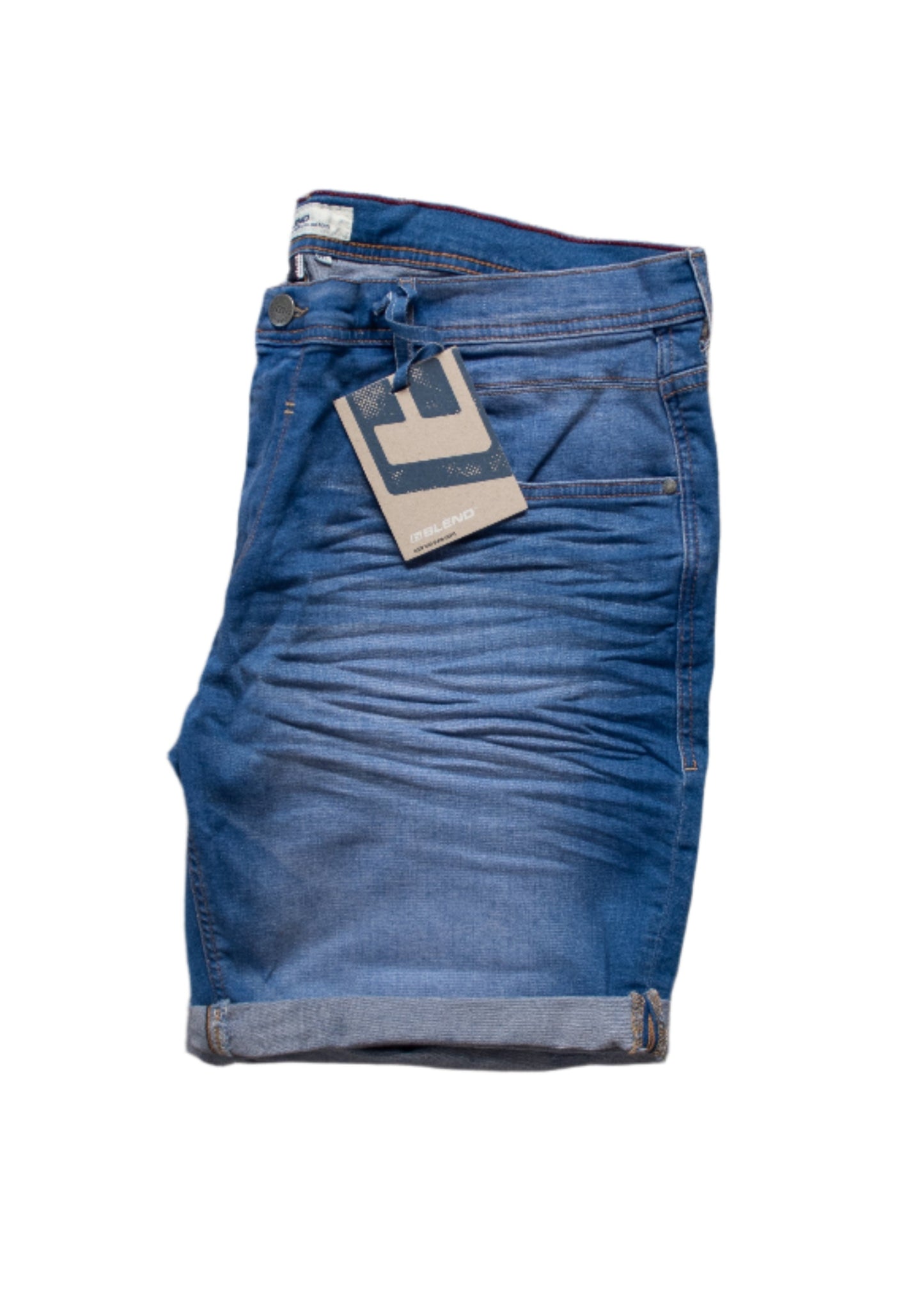 Denim Shorts Clear Blue