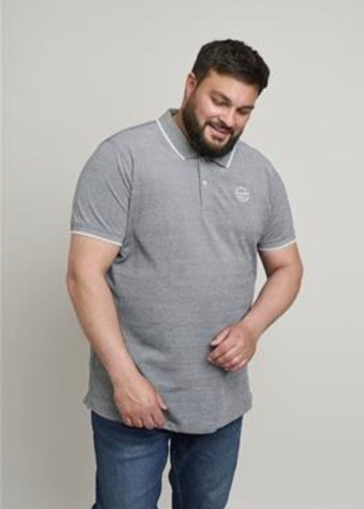 Polo Shirt Smokey Blue Kingsize