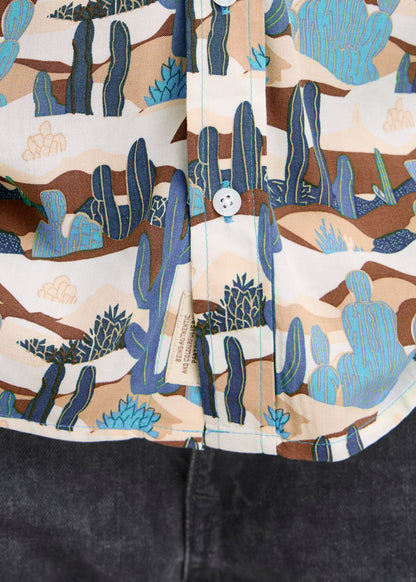 Blue Cactus Shirt