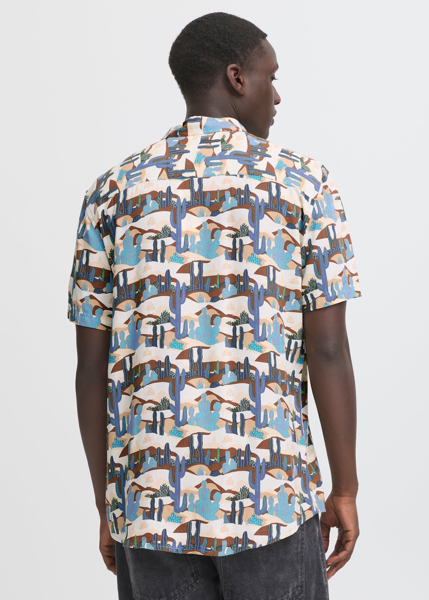 Blue Cactus Shirt
