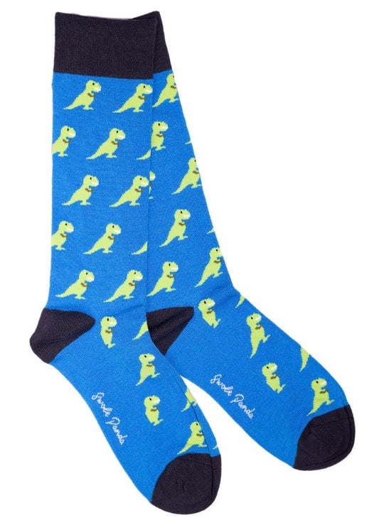 T-Rex socks for men