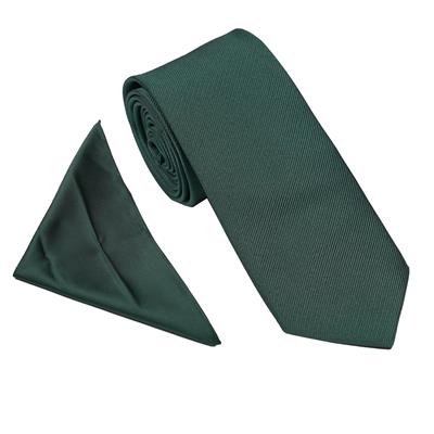 Plain Twill Tie & Pocket Square Set