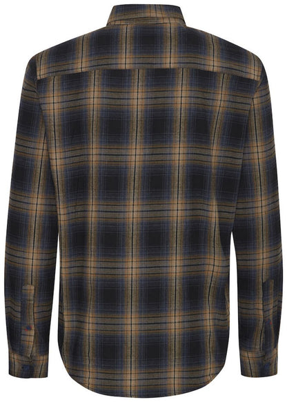 Brushed Cotton Checked Shirt