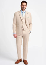 Load image into Gallery viewer, Cavani Miami Beige Waistcoat
