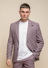 Load image into Gallery viewer, Cavani Miami Lilac Half-Canvas Jacket
