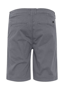 Smoky blue chino shorts - rear view