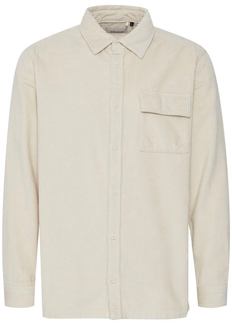 Corduroy Men's Overshirt Cream