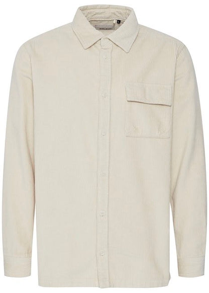 Corduroy Men's Overshirt Cream