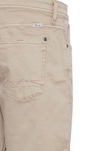 Load image into Gallery viewer, Men&#39;s Denim Shorts In Sand - Reverse Details
