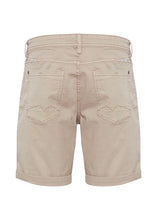 Load image into Gallery viewer, Men&#39;s Denim Shorts In Sand - Reverse
