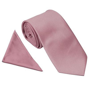 Plain Twill Tie & Pocket Square Set