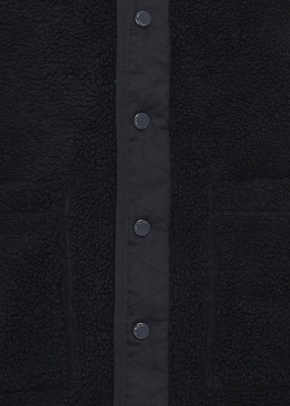 Fleece Gilet Black