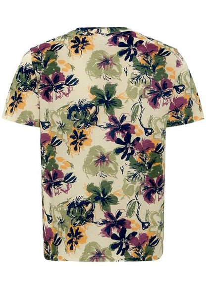 Flower T-Shirt Purple & Green