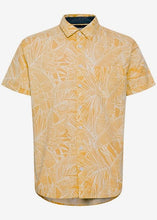 Load image into Gallery viewer, Geometric Leaf Pattern Shirt Honey
