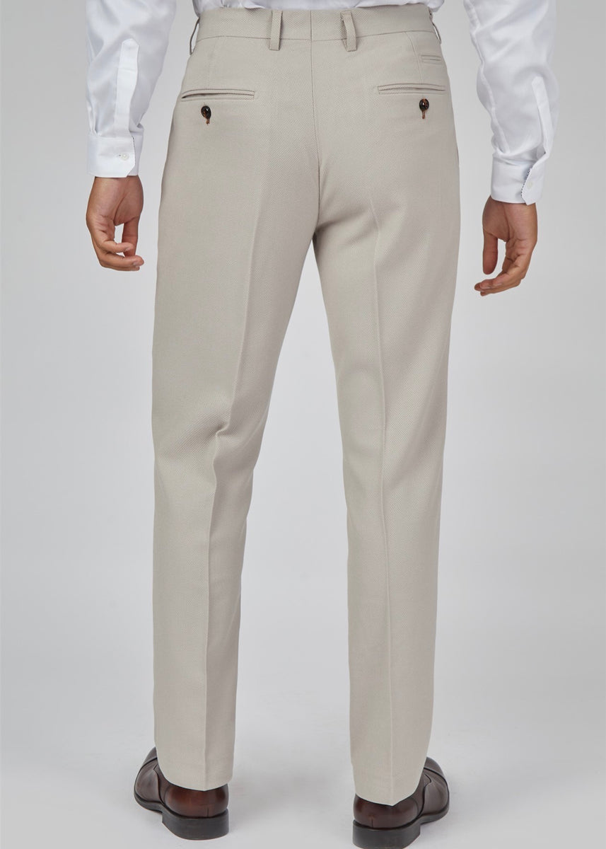 Marc Darcy HM5 Stone Trousers | Trousers | SUAVE OWL – Suave Owl Menswear