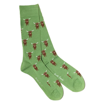 Bamboo Animal Print Socks