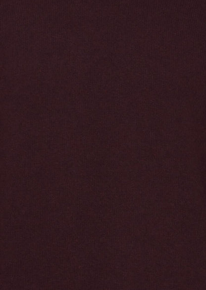 Lambswool Roll Neck Wine