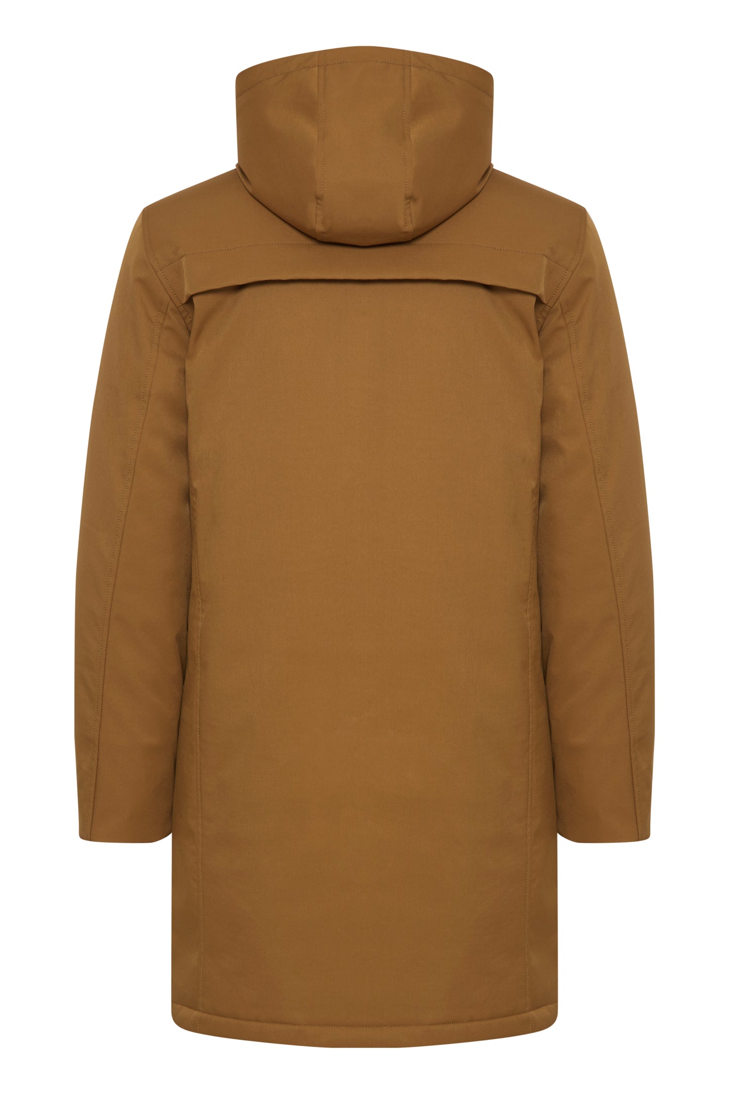 Long Parka Coat Caramel