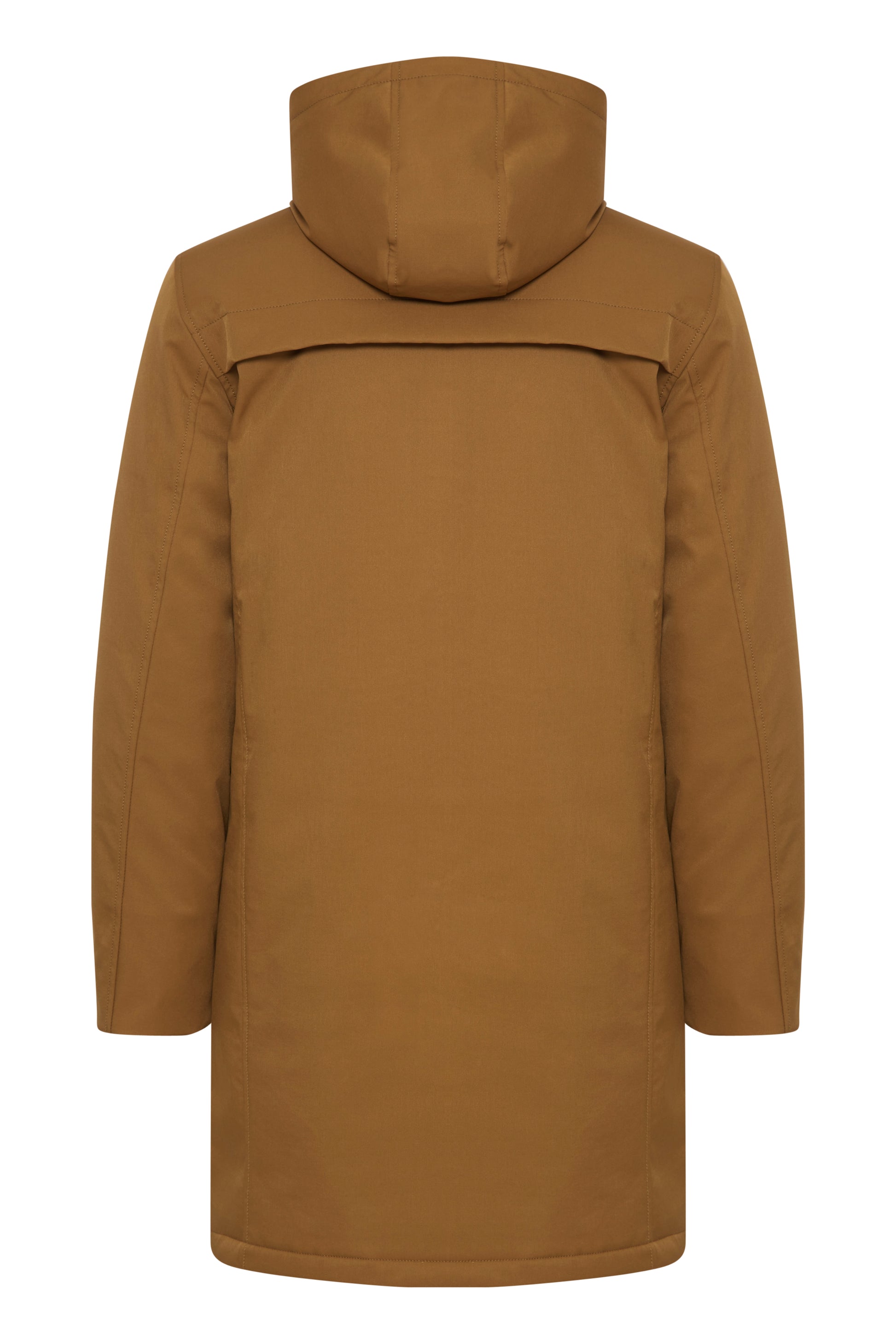 Long Parka Coat Caramel