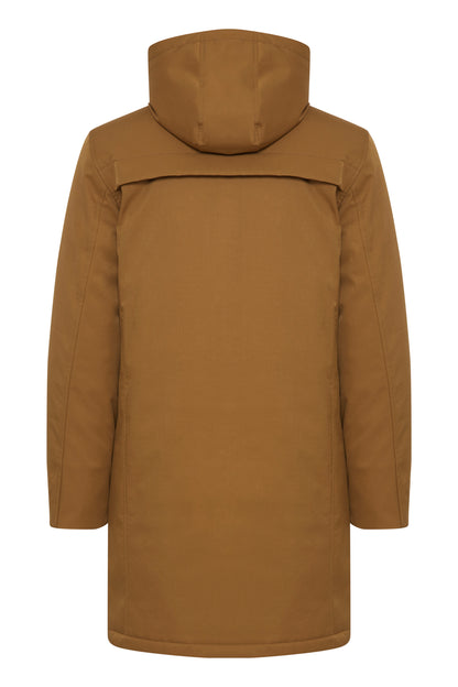 Long Parka Coat Caramel