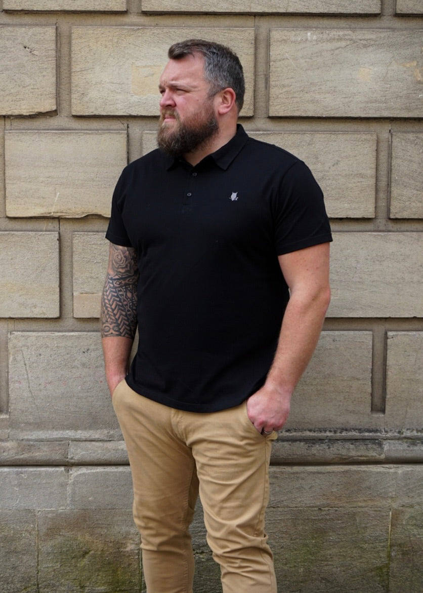 Black Polo Khaki Pants Black Dress Shirt And Khaki Pants Black Men