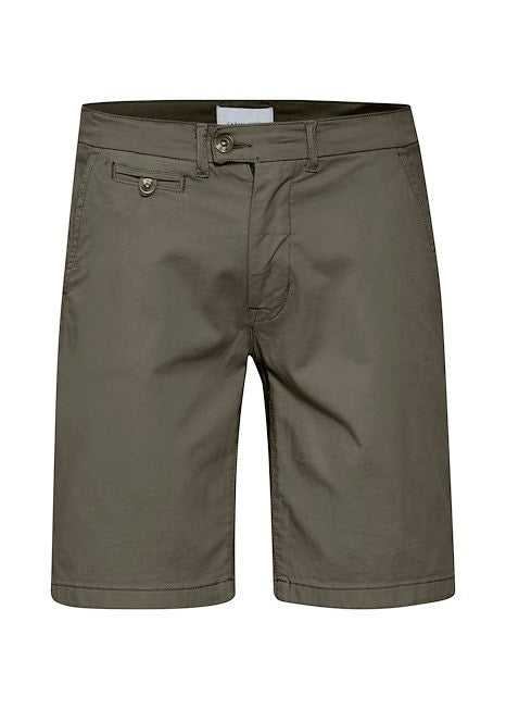 Olive Chino Shorts For Men