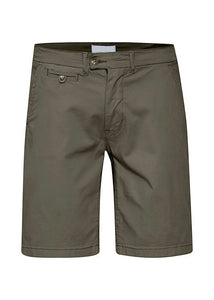 Olive Chino Shorts For Men