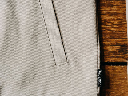 SUAVE OWL Twill Jacket Stone