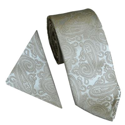 Paisley Tie & Pocket Square Set