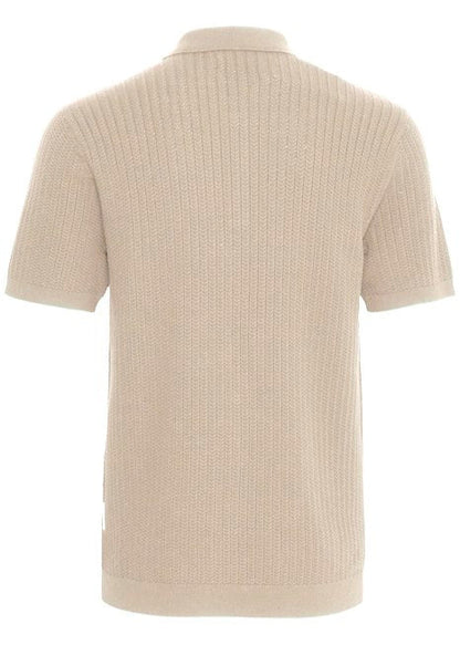 Polo Shirt Knit Sandstone