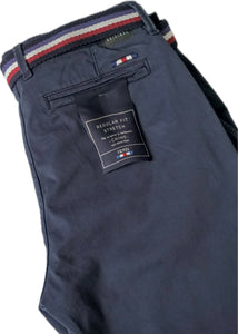 FQ1924 Regular Fit Chino Navy 