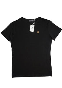 SUAVE OWL Men's Fitted Black T-Shirt