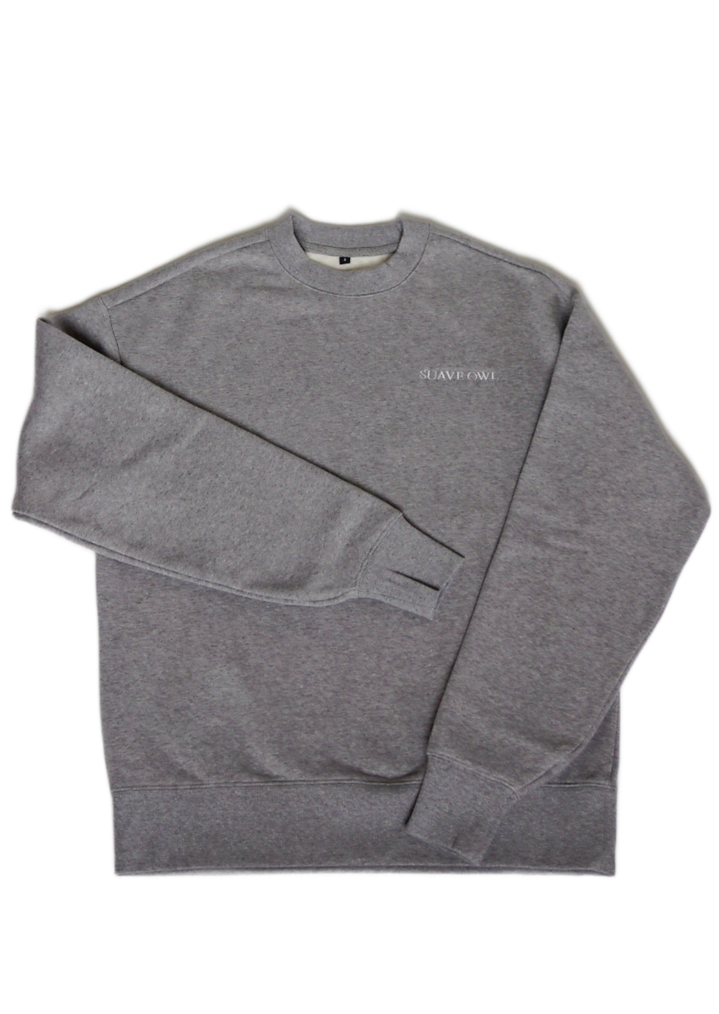 SUAVE OWL Grey Men's Sweatshirt