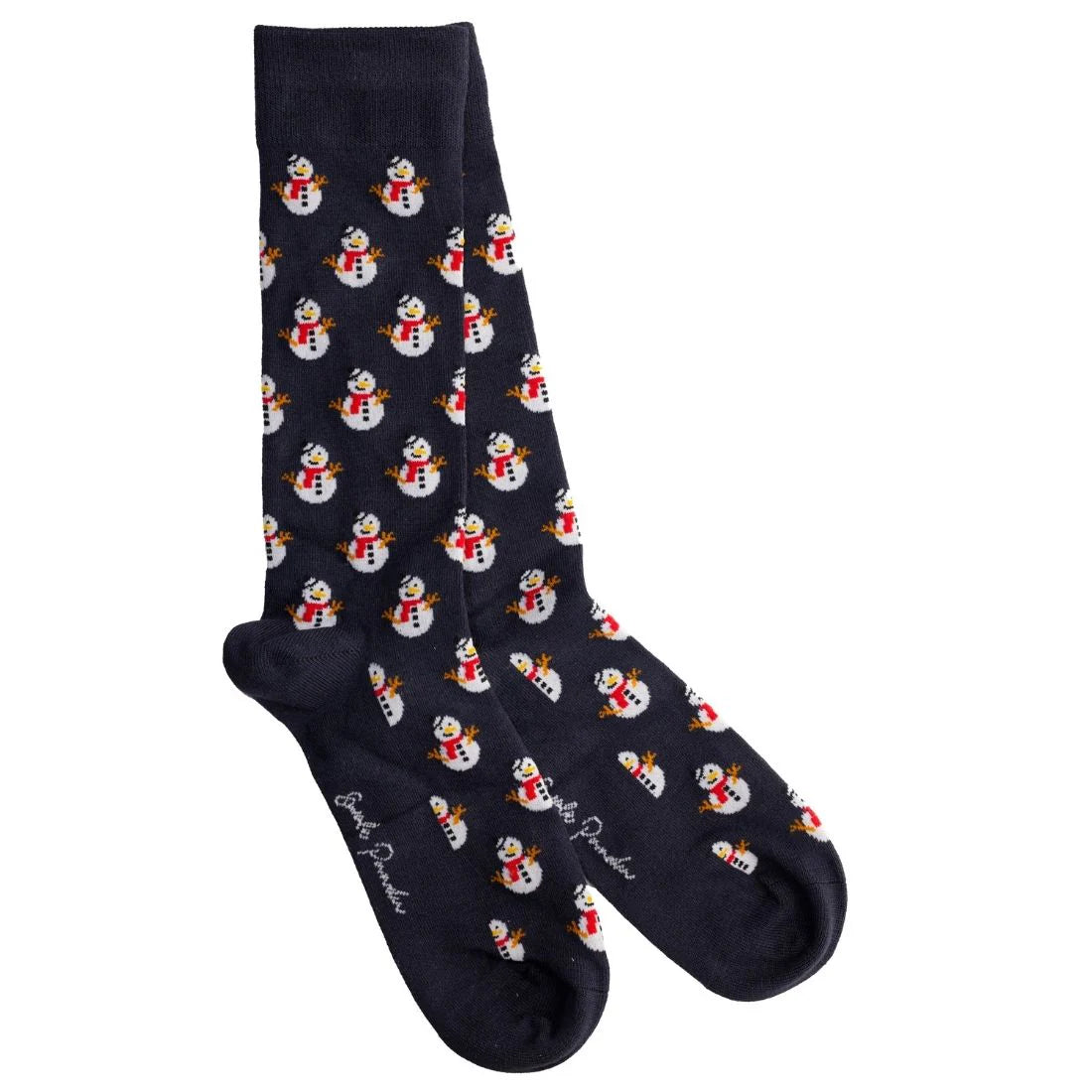 Bamboo Christmas Print Socks