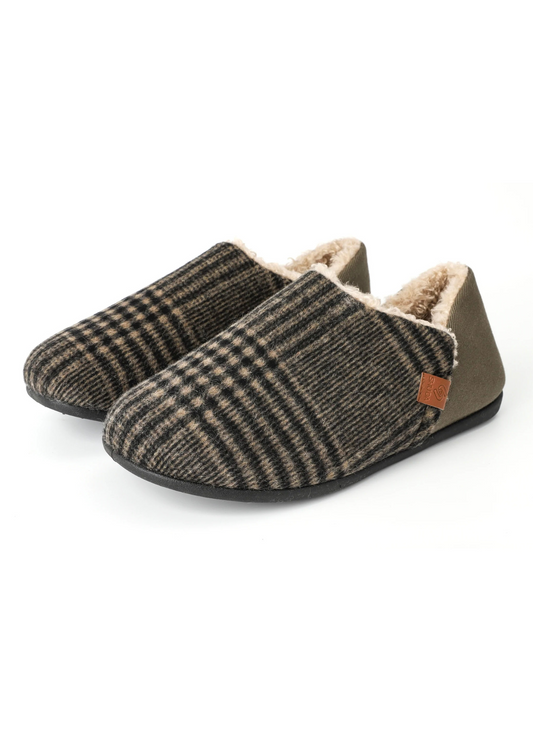 Stone Check Slipper