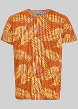 Load image into Gallery viewer, Striped Orange Leaf T-Shirt
