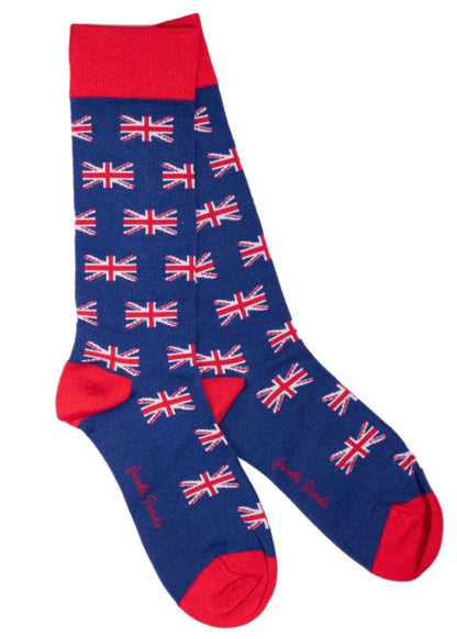 Men's socks with union jack pattern - Union Jack socks