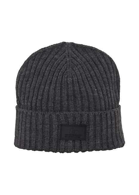 Men's beanie hat, winter hat for men, in charcoal.