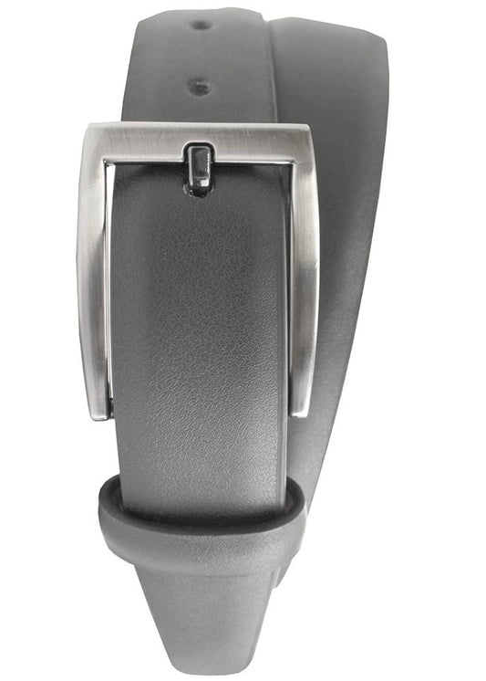 30mm Belt Smooth Grey Feather Edge