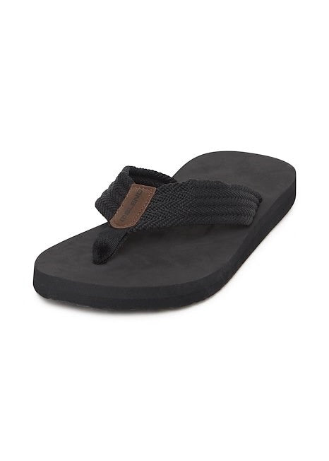 Black Flip Flop Sandals